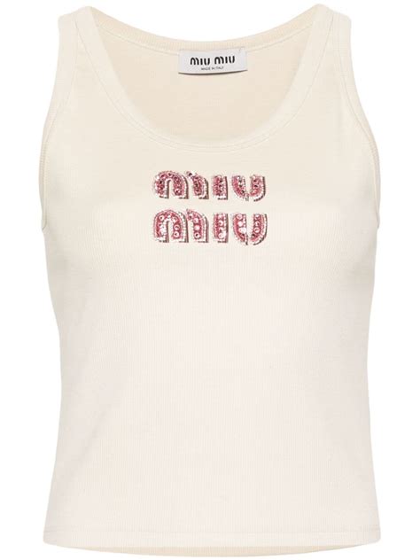 miu miu tank too|michael miu tops.